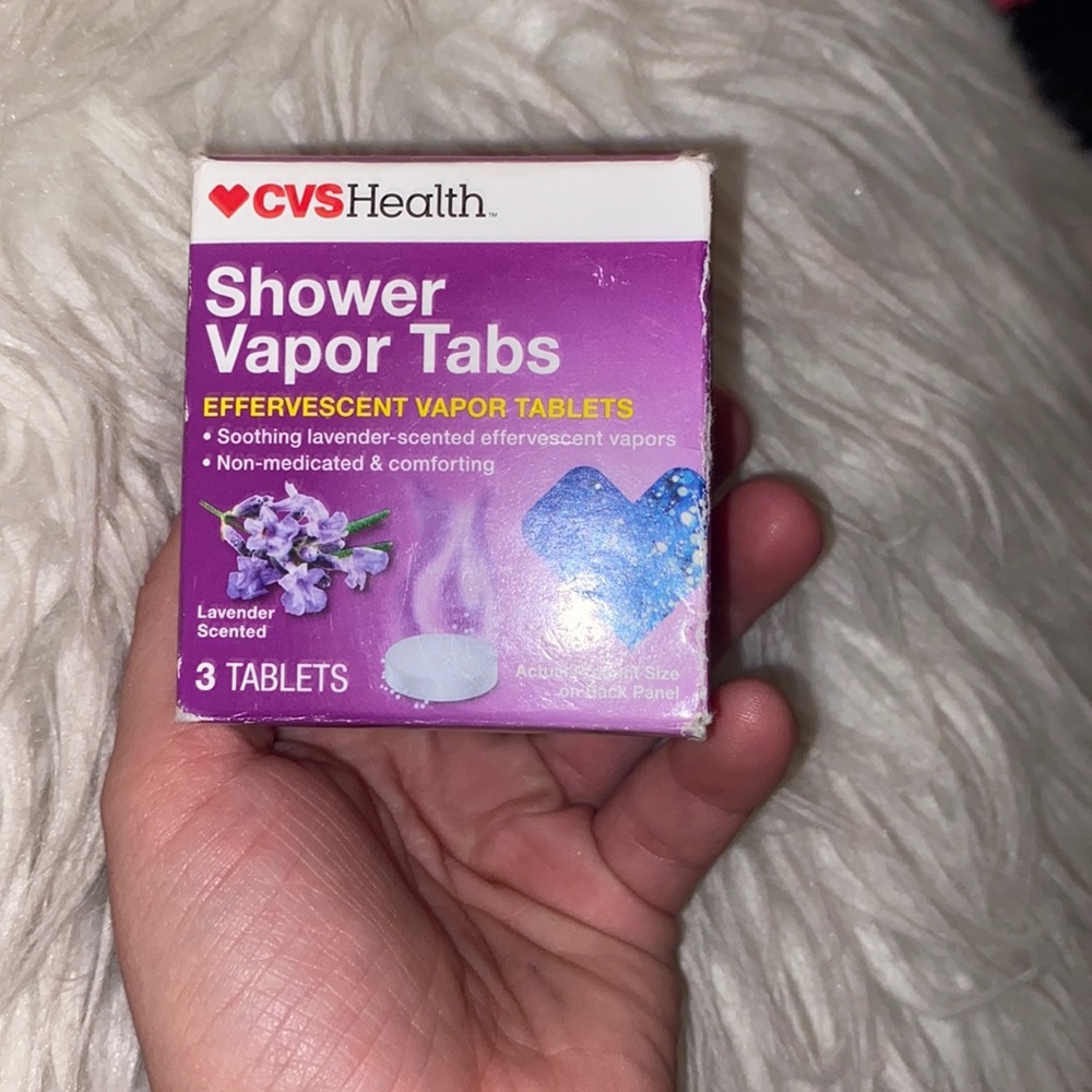 Shower Vapor Tabs Lavender scented